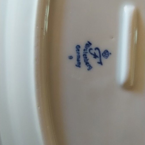 Furstenberg Germany small porcelain platter like new, vintage