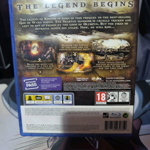 God of War Ascension for PlayStation 3 used