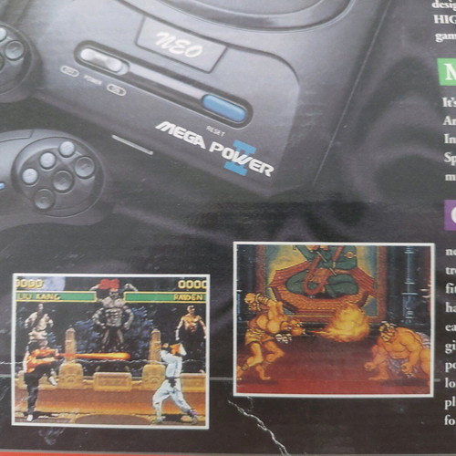 Mega+Power 8 Bit console unused
