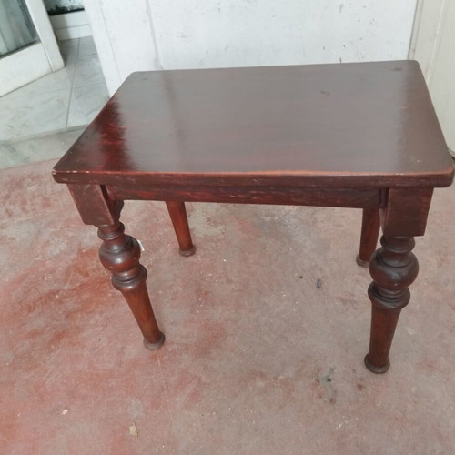 Wooden auxiliary table used