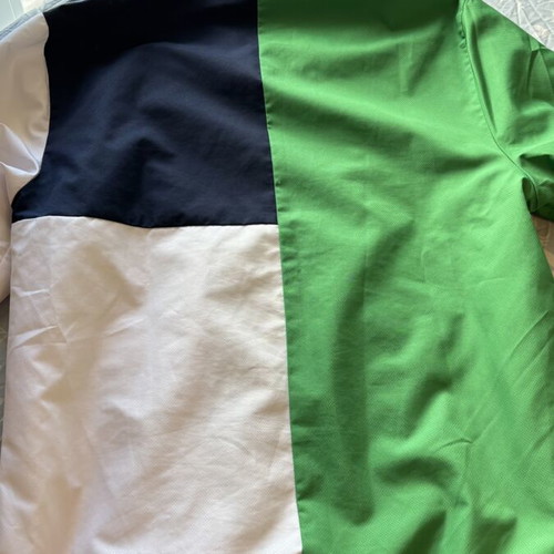 Lacoste men's windbreaker jacket like new, size S, multicolor