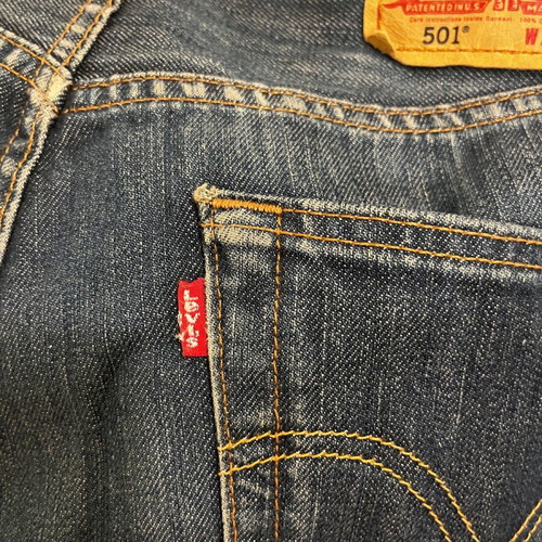 Levi’s 501 jeans used, size W29 L32, blue