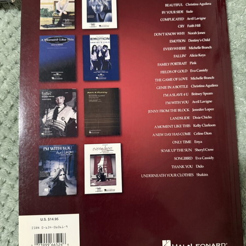 Piano & Guitar Songs songbook like new