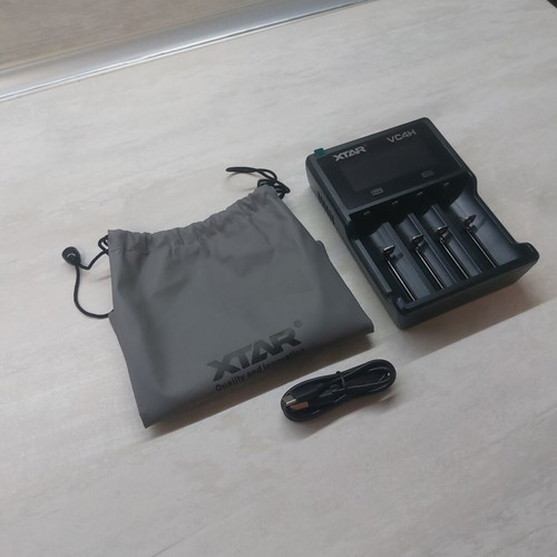 Xtar VC4H 4-Channel Intelligent Charger new for Li-ion and Ni-MH batteries