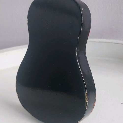 Decorative Classical Guitar Miniature used, vintage style Red Sunburst