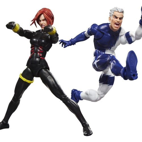 Marvel Legends Avengers Black Widow and Quicksilver 6'' Action Figures Set new