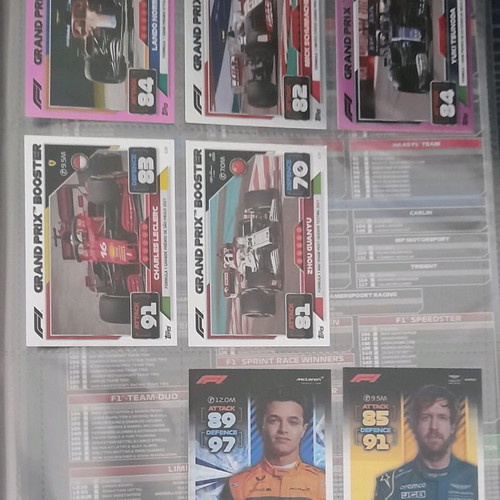 Topps Turbo Attax 2022 album with full card set and limited edition