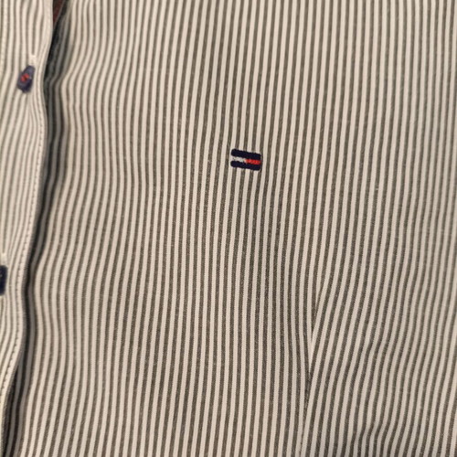 Women's long-sleeve shirt like new, medium, striped