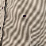 Women's long-sleeve shirt like new, medium, striped