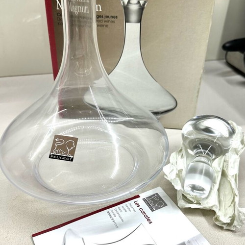 Peugeot 150 cl Capitaine Magnum wine carafe new