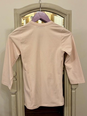 Elastic crossover top Zara pink, like new, size M