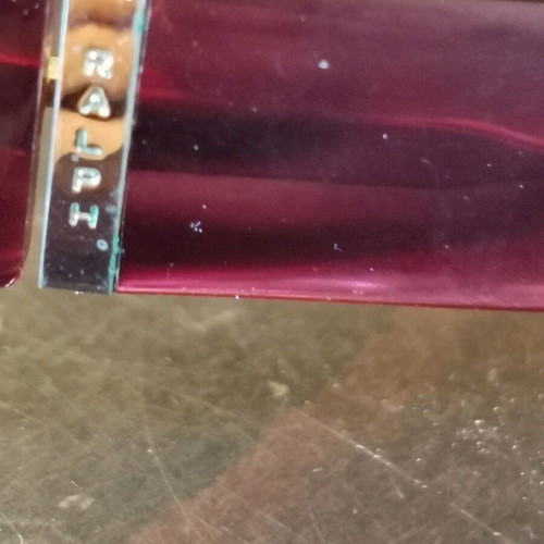 Ralph 7540/S sunglasses used, vintage Y2K dark ruby