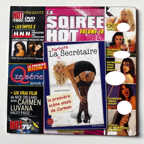 La Soiree Hot Volume 10 DVD used, sensual movie
