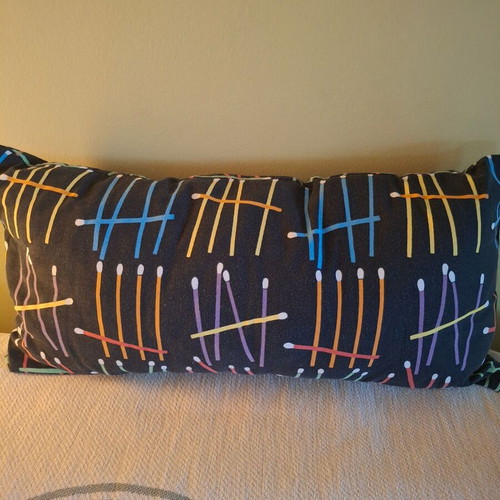 IKEA sofa pillow used, rectangular