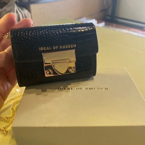 iDeal Of Sweden Mini Bag Black Croco New with Box