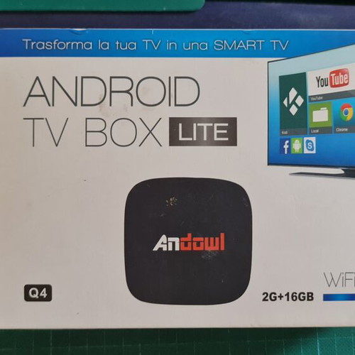 Android Smart TV Box 4K used with WiFi and Android 7.1