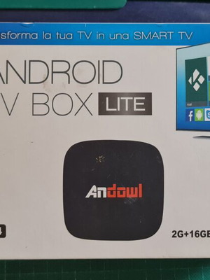 Android Smart TV Box 4K used with WiFi and Android 7.1