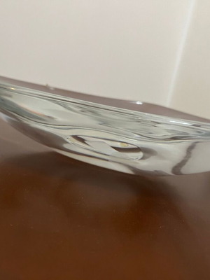 Orrefors Sweden solid platter like new