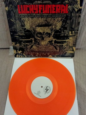 Lucky Funeral The Dirty History Of Mankind vinyl like new, metal