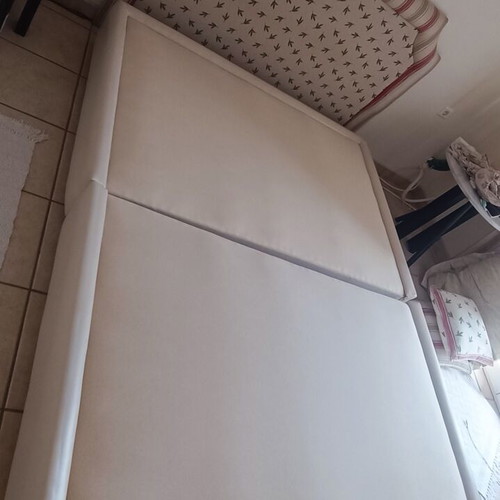 Double bed frame and headboard like new