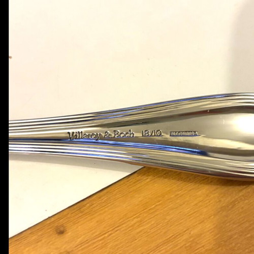 Villeroy & Boch Cutlery Set 77 Pieces Stainless Steel 18/10 Like New