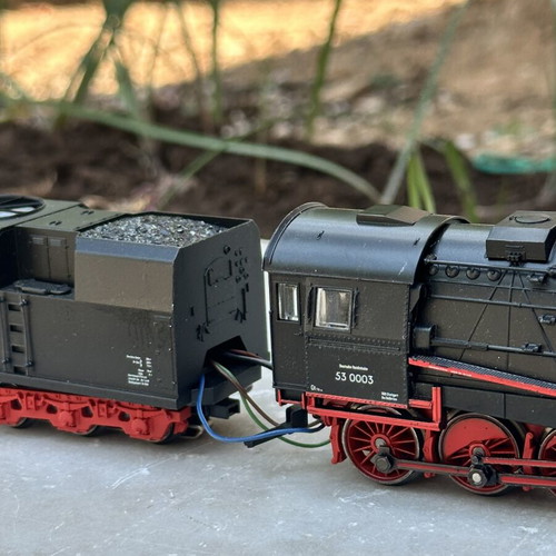 Märklin H0 37021 BR 53 0003 DRG steam locomotive with Kondenstender, used