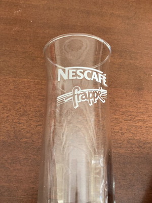 Nescafe Frappe vintage επίσημο ελληνικό ποτήρι καφέ