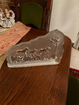 Vintage crystal decorations like new