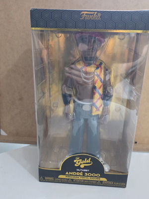 Outkast Funko Pop Gold Andre 3000 12-Inch Premium Vinyl Figure New
