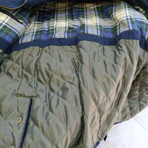 Marson's Vintage Style Men's Coat Size XXL Blue Like New