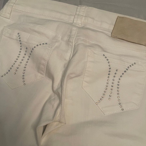 Fornarina Pin Up women's pants new, low-rise with rhinestones