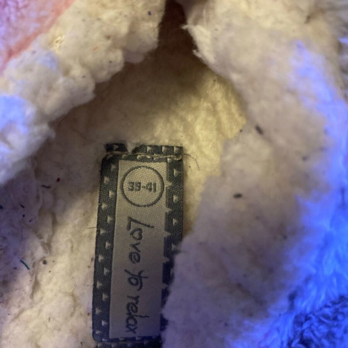 Slippers used, size 39-41