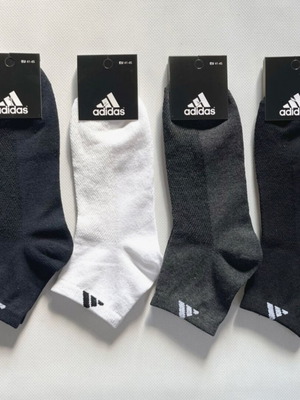 Adidas men's mesh socks pack of 4, new, sizes 41-45