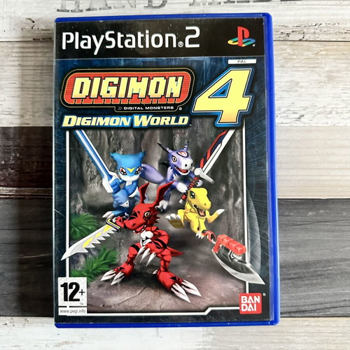 Digimon 4 Digital Monsters PlayStation 2 game used