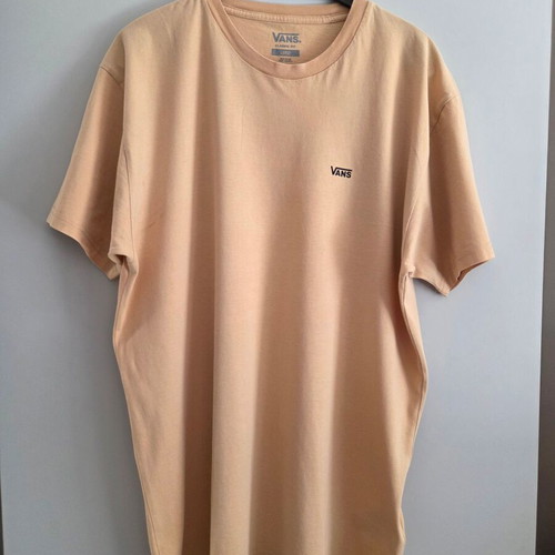 Vans light brown classic fit t-shirt L