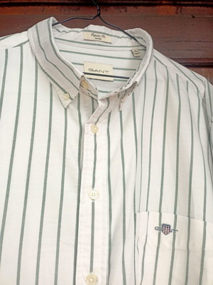 Gant риза като ново, Regular fit Oxford, 100% памук, размер 4XL