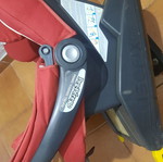 Peg Perego Primo Viaggio Tri-Fix car seat with ISOFIX base 0+1, red