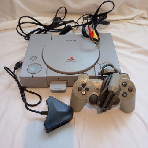Sony PlayStation 1 PS1 Original console modded, like new with DualShock