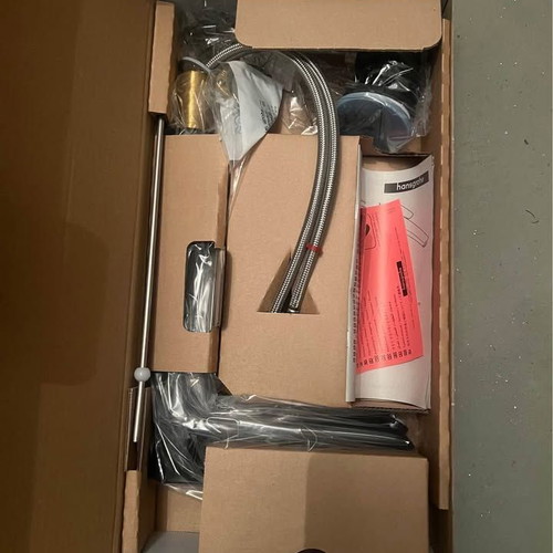 Hansgrohe TALIS E tall basin mixer tap new, black matte finish