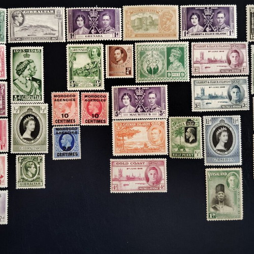British Colonies Classic Mint Stamps Collection