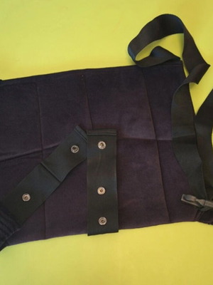 Pregnancy seat belt like new, black
