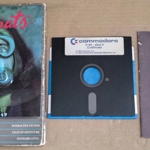 Cutthroats (Infocom) Commodore Disk used