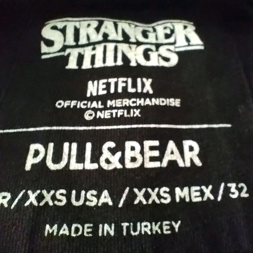 Stranger Things T-shirt used, kids/teens XXS