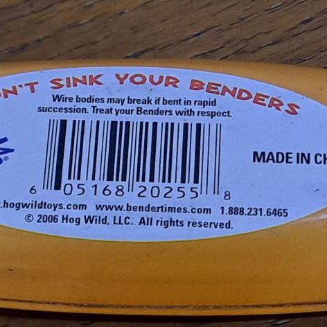 Double Team Kayak Joe Bender like new with magnetic box and Hog Wild figure