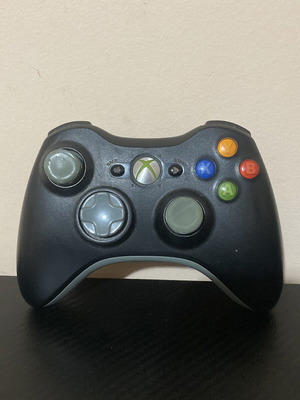 Xbox 360 controller used with normal signs of wear