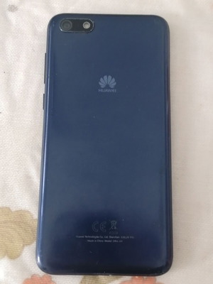 Huawei Y5 2018 2/16GB used smartphone with Android 8.1 and black silicone case