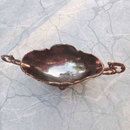 Silver-plated vessel like new, decorative for chocolates