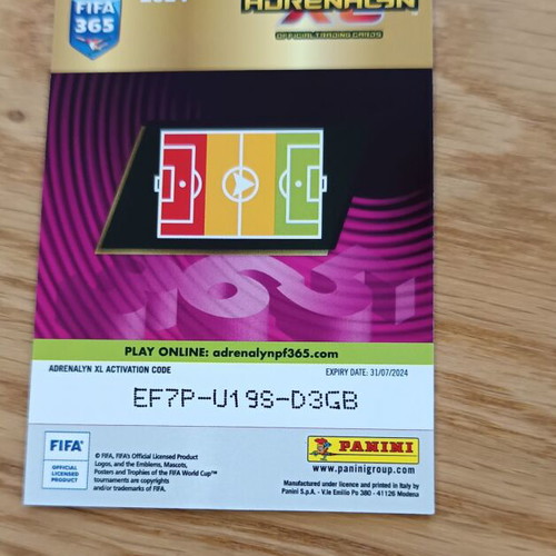 Imvicible XL Andrenalyn Panini 2024 FIFA 365 new