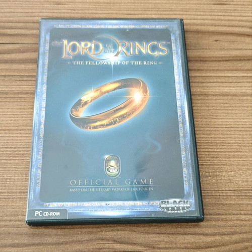 Lord of the Rings The Fellowship of the Ring PC game used