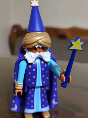 Playmobil 4594 Magician used vintage fantasy figure